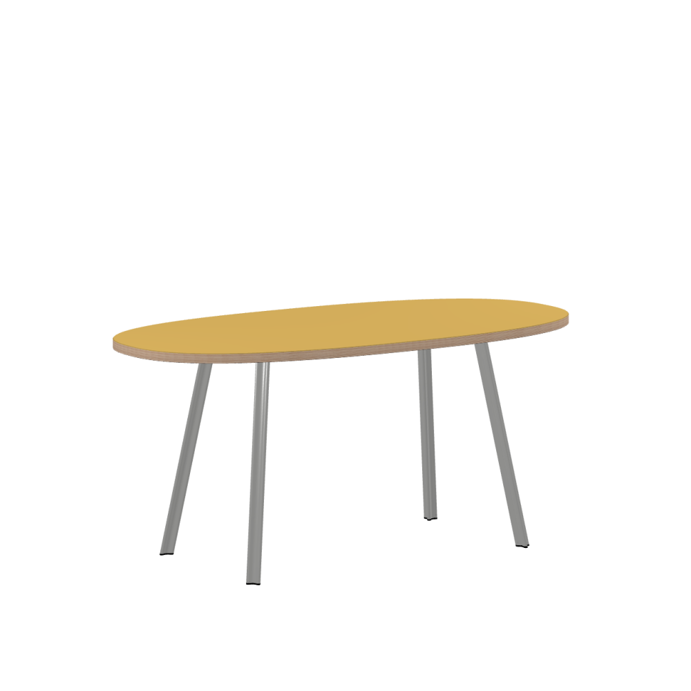 Beam linoleum table – S588 Pure Linoleum – Faust exclusive / Laminboard (Strength 30mm) / Multiplex
