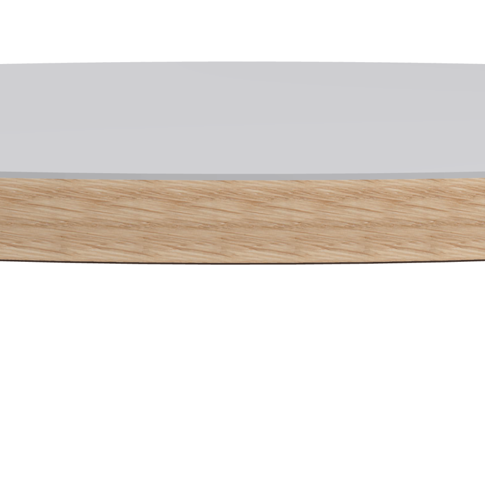 Linoleum tabletop – 4177 Vapour / Laminboard (Strength 30mm) / Oak
