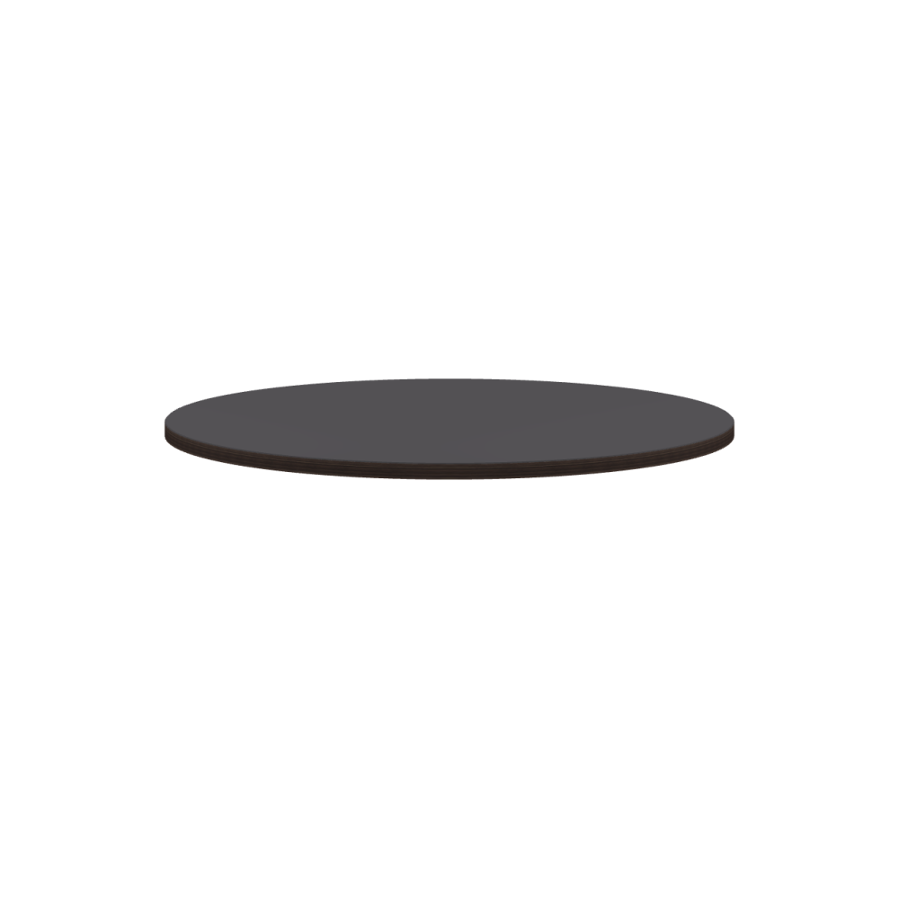 Linoleum tabletop – 4178 Iron Grey / Laminboard (Strength 30mm) / Fumed Oak
