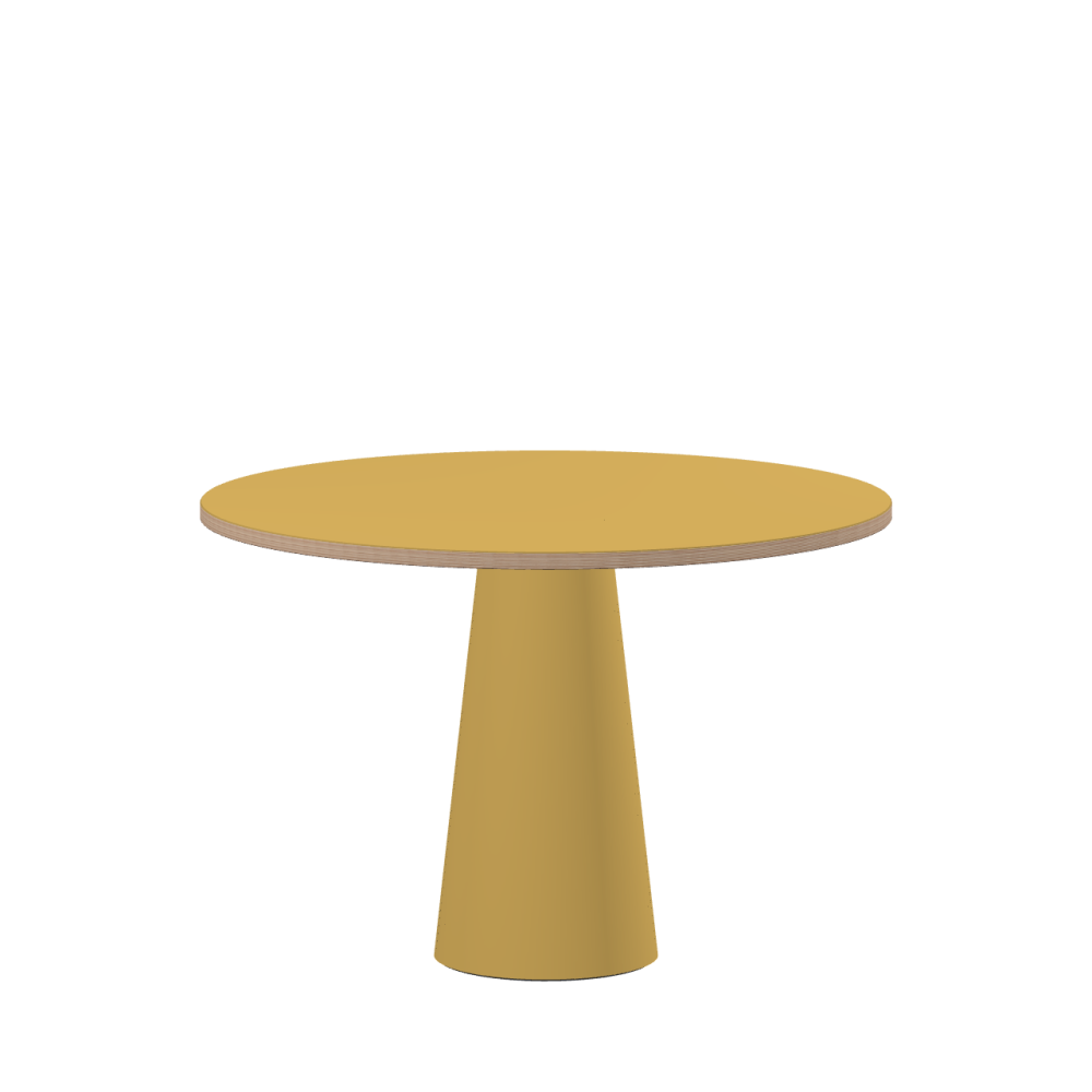 ALT linoleum table – S588 Pure Linoleum – Faust exclusive / Multiplex Birch Massive