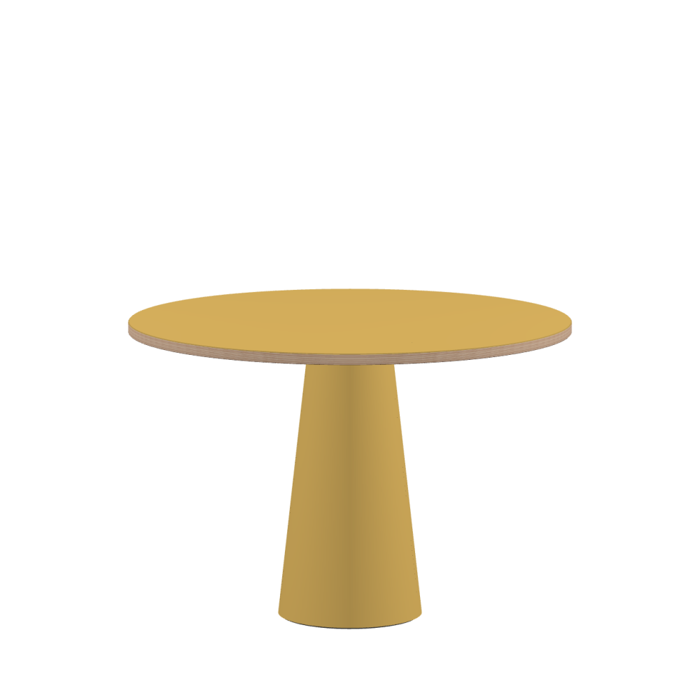 ALT linoleum table – S588 Pure Linoleum – Faust exclusive / Multiplex Birch Massive