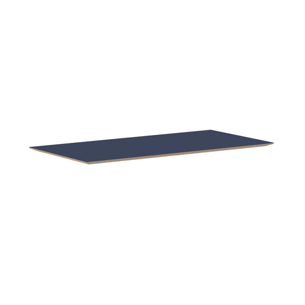 Linoleum tabletop – 4179 Smokey Blue / Multiplex Birch Massive