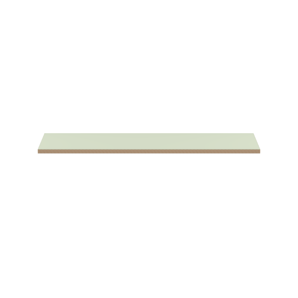 Linoleumtischplatte – 4183 Pistachio / Stäbchenplatte (Stärke 30mm) / Eiche