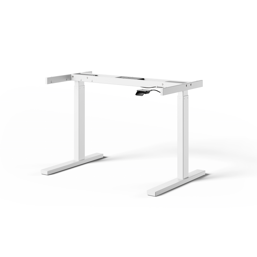 ATS Table Frame by Michel Charlot in Traffic white – RAL 9016 with Rectangle legs