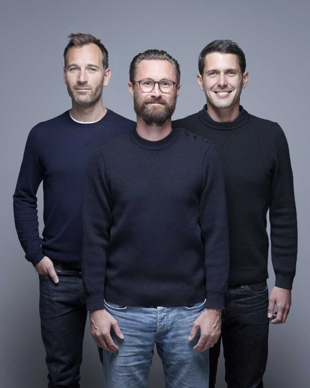 Portrait of the design studio BIG-GAME from Lausanne - a team of three in collaboration with Faust, known for functional object design.