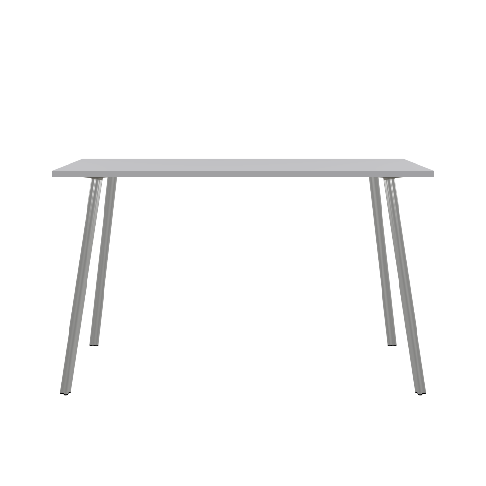 BEAM Table - Shape Square - Length 180.00 cm - Width 85.00 cm - Radius 0.30 cm - Thickness 3 cm - Surface Linoleum, 4177 Vapour - Core Laminboard - Edge Linoleum, 4177 Vapour - Profile Edge 90° / BEAM Table Legs - Material and Colour Aluminium, matt anodised - Profile strength Standard - Height 102 cm - Set 4 Legs
