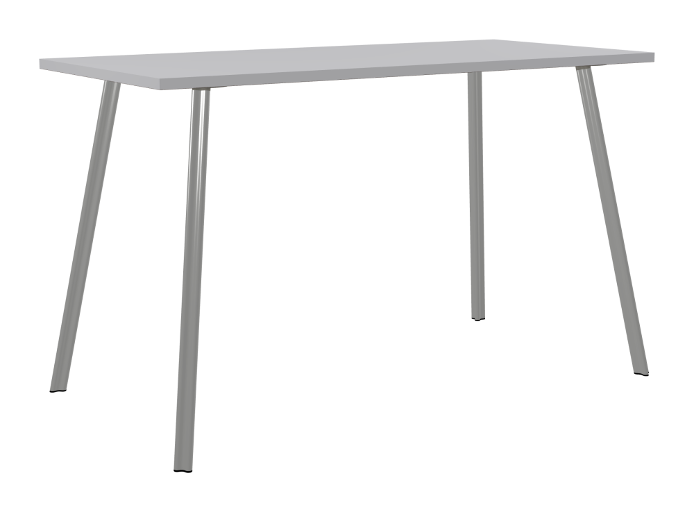 BEAM Table - Shape Square - Length 180,00 cm - Width 85,00 cm - Radius 0,30 cm - Thickness 3 cm - Surface Linoleum, 4177 Vapour - Core Laminboard - Edge Linoleum, 4177 Vapour - Profile Edge 90° / BEAM Table Legs - Material and Colour Aluminium, matt anodised - Profile strength Standard - Height 102 cm - Set 4 Legs
