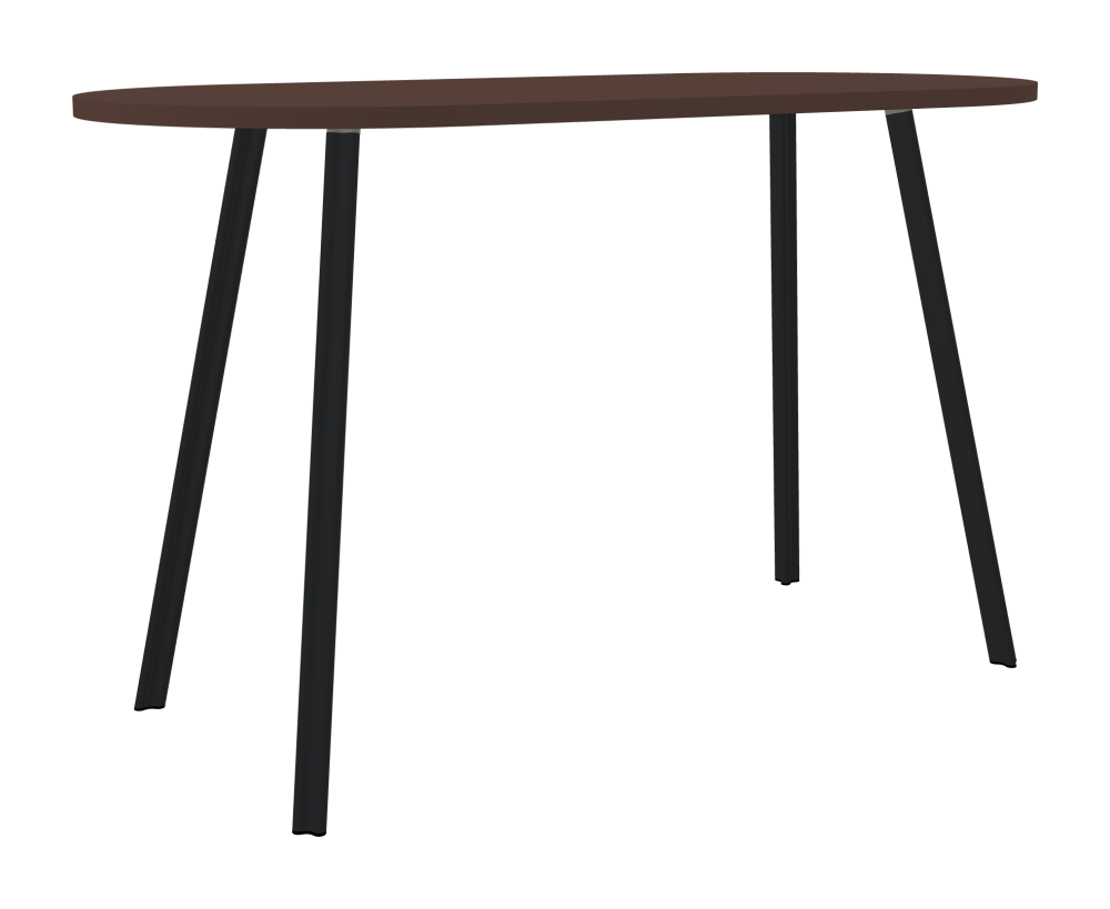 BEAM Table - Shape Square - Length 180,00 cm - Width 85,00 cm - Radius 42,50 cm - Thickness 3 cm - Freeform 1.00000000 - Surface Linoleum, 4009 Espresso - Core Laminboard - Edge Linoleum, 4009 Espresso - Profile Edge 90° / BEAM Table Legs - Material and Colour Aluminium, powder-coated, Black grey (RAL 7021) - Profile strength Standard - Height 102 cm - Set 4 Legs
