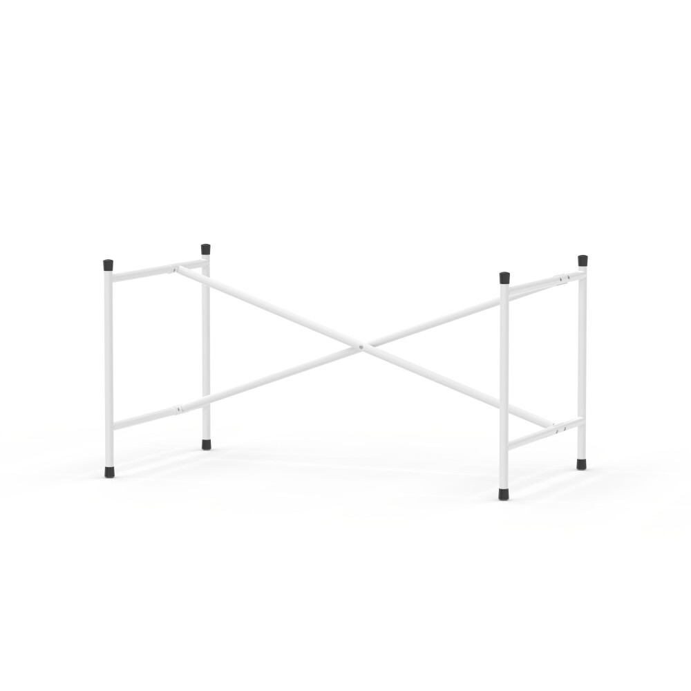 E2 Kindertischgestell by Adam Wieland in Stahl, Verkehrsweiß (RAL 9016)